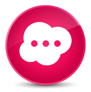 Beyin kutsal kişilerin resmi zarif pembe yuvarlak düğme