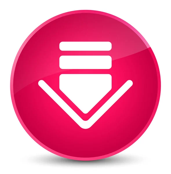 Baixar ícone elegante botão redondo rosa — Fotografia de Stock