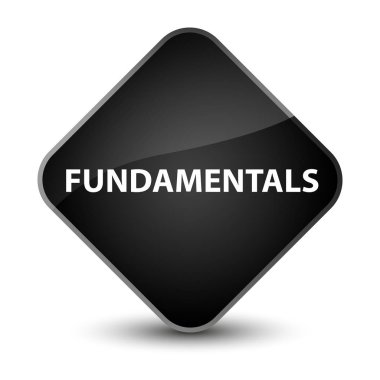 Temelleri zarif siyah elmas düğmesi