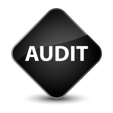 Denetim zarif siyah elmas düğmesi