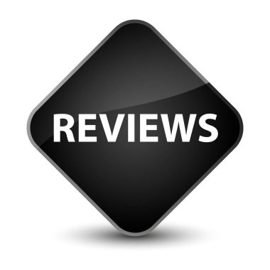 Değerlendirmeleri zarif siyah elmas düğmesi