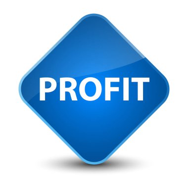 Kar zarif mavi elmas düğmesi