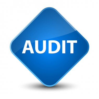 Denetim zarif mavi elmas düğmesi