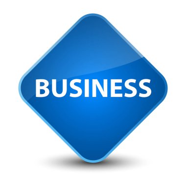 İş zarif mavi elmas düğmesi