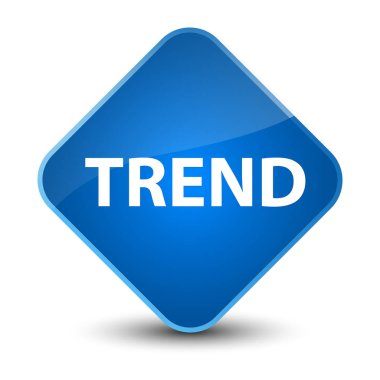 Trend şık mavi elmas düğmesi