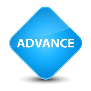 Önceden zarif camgöbeği mavi elmas düğmesi