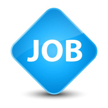 İş zarif camgöbeği mavi elmas düğmesi