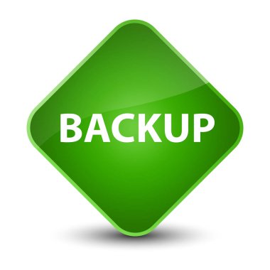 Yedek zarif yeşil elmas düğmesi