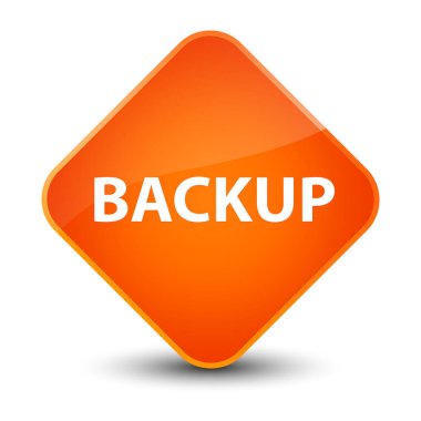 Yedek zarif Turuncu elmas düğmesi