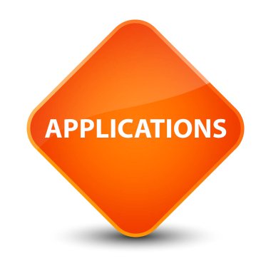 Uygulamalar zarif Turuncu elmas düğmesi