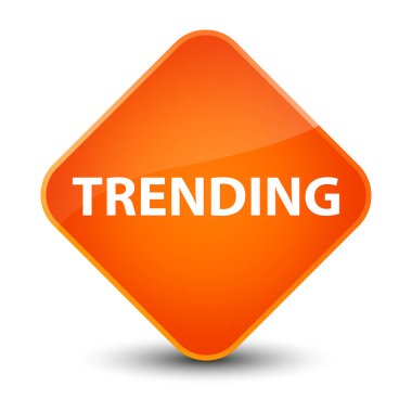 Zarif Turuncu elmas düğmesini eğilimleri