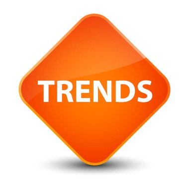 Eğilimleri zarif Turuncu elmas düğmesi