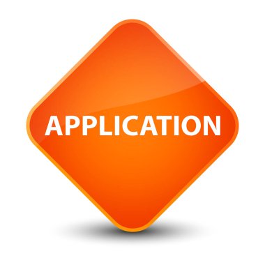 Uygulama zarif Turuncu elmas düğmesi