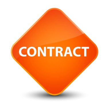 Sözleşme zarif Turuncu elmas düğmesi