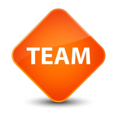 Takım zarif Turuncu elmas düğmesi