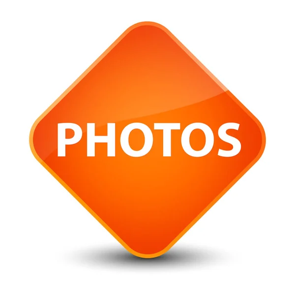 Fotók elegáns orange gyémánt gomb — Stock Fotó
