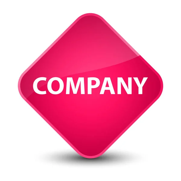 Company elegant pink diamond button — Stock Photo, Image