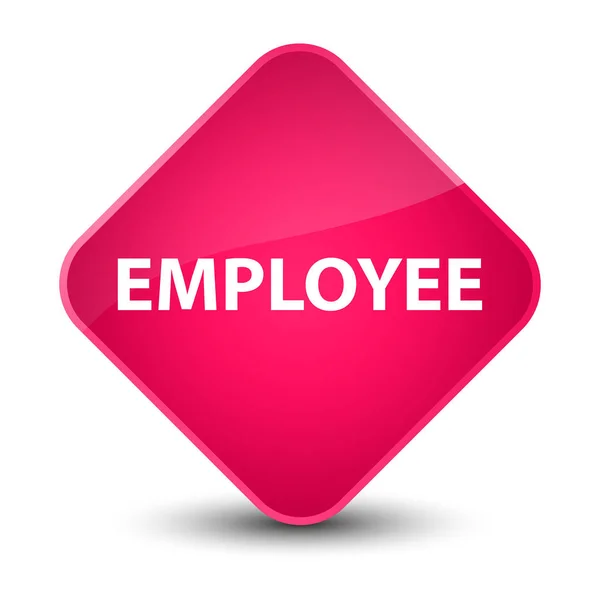 Employee elegant pink diamond button — Stock Photo, Image