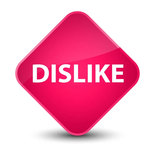 Dislike elegant roz diamant buton — Fotografie, imagine de stoc