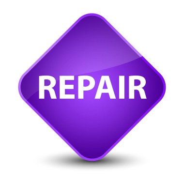 Onar zarif mor elmas düğmesini