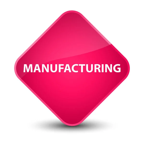 Manufacturing elegant pink diamond button — Stock Photo, Image