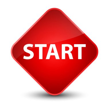 Zarif kırmızı elmas Başlat