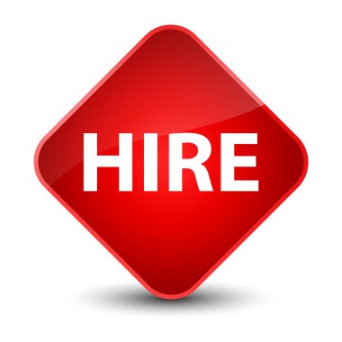 Kiralık zarif kırmızı elmas düğmesi