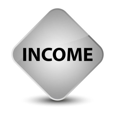 Gelir zarif beyaz elmas düğmesi