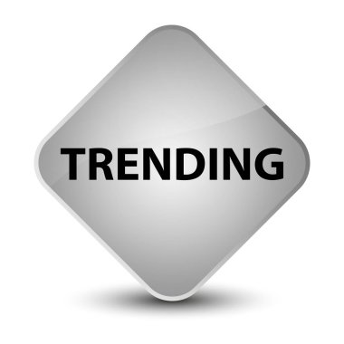 Zarif beyaz elmas düğmesini eğilimleri