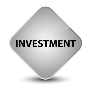 Yatırım zarif beyaz elmas düğmesi