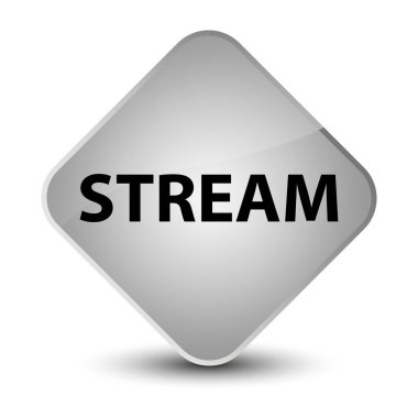 Akış zarif beyaz elmas düğmesi