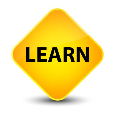 Zarif sarı elmas düğmesini öğrenin