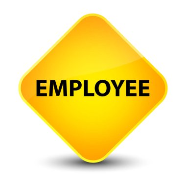 Çalışan zarif sarı elmas düğmesini