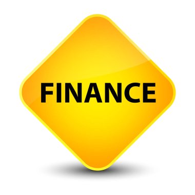 Finans zarif sarı elmas düğmesi