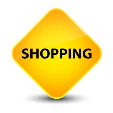 Alışveriş zarif sarı elmas düğmesi