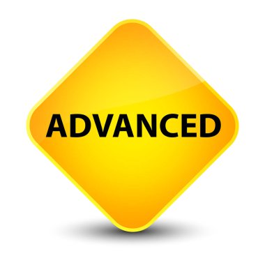 Gelişmiş zarif sarı elmas düğmesi