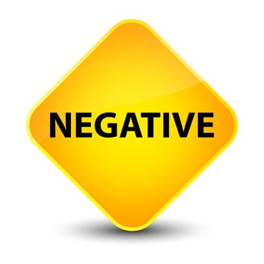 Negatif zarif sarı elmas düğmesi