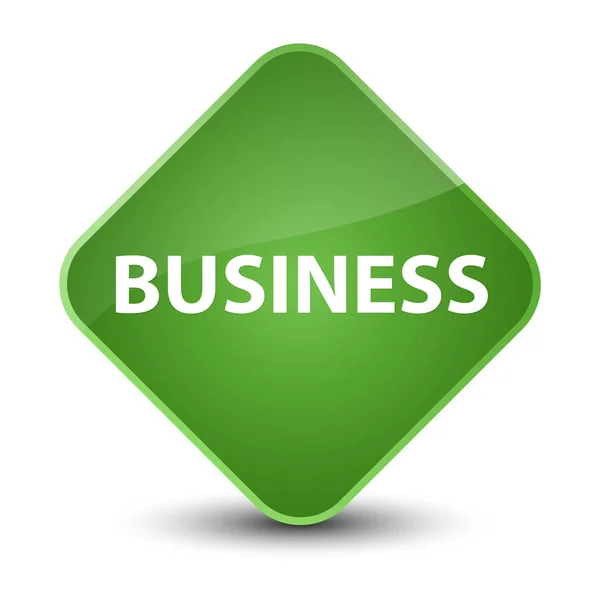 Business elegant soft green diamond button — Stock Photo, Image