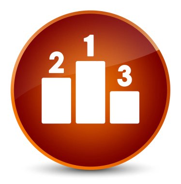 Podyum kutsal kişilerin resmi zarif kahverengi yuvarlak düğme