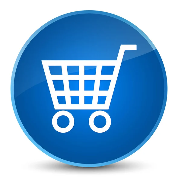 E-Commerce-Symbol eleganter blauer runder Knopf — Stockfoto