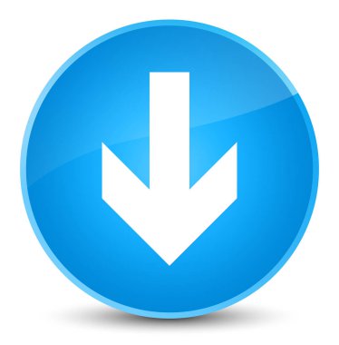 Ok simgesi zarif camgöbeği mavi yuvarlak düğmesini indir