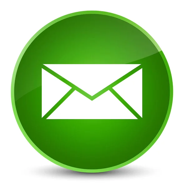 Email icon elegant green round button