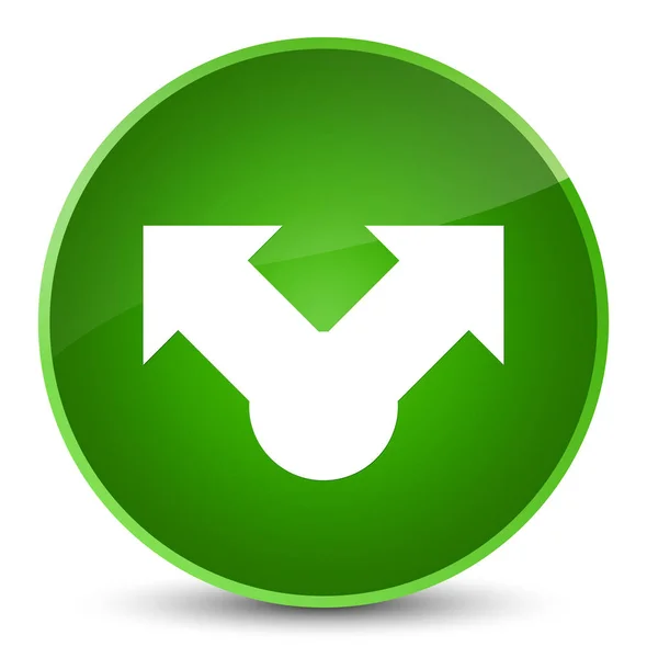 Share icon elegant green round button — Stock Photo, Image