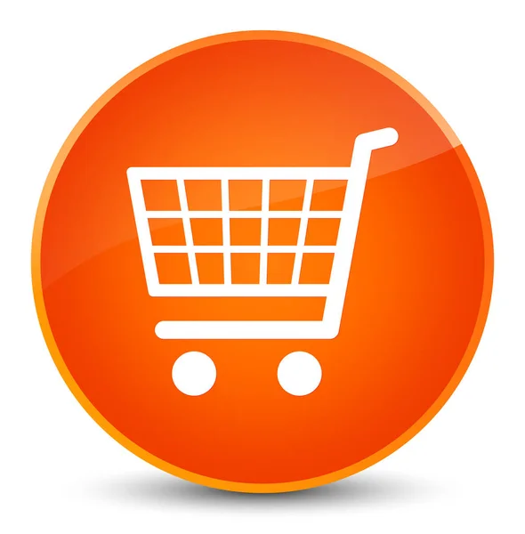 ECommerce icon eleganta orange runda knappen — Stockfoto