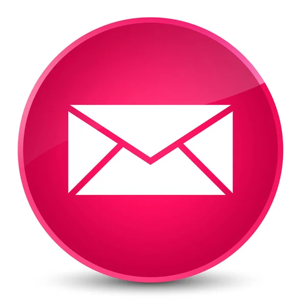 Email icon elegant pink round button — Stock Photo, Image