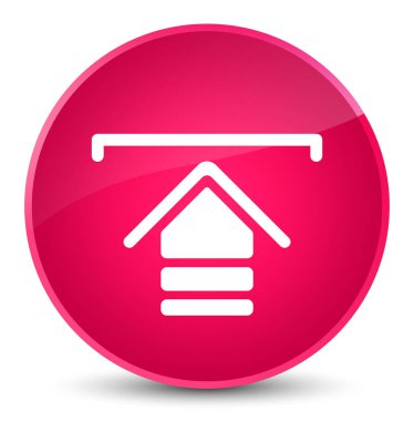 Kutsal kişilerin resmi zarif pembe yuvarlak düğme upload