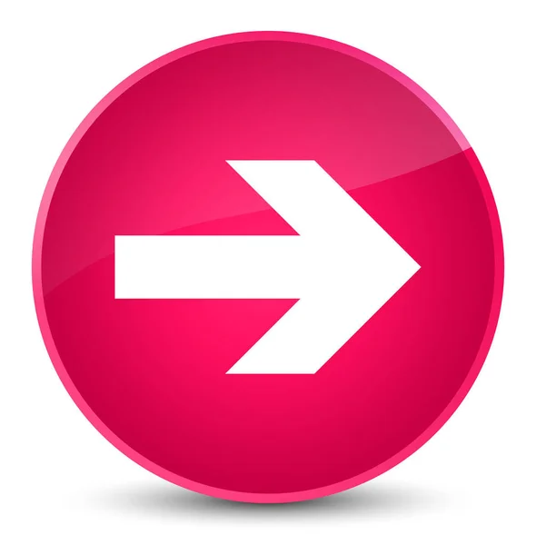 Next arrow icon elegant pink round button — Stock Photo, Image