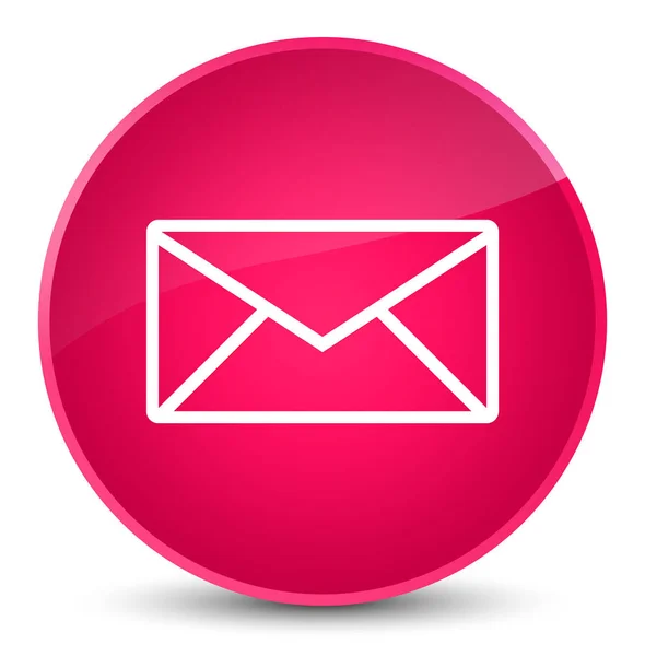 Email icon elegant pink round button — Stock Photo, Image