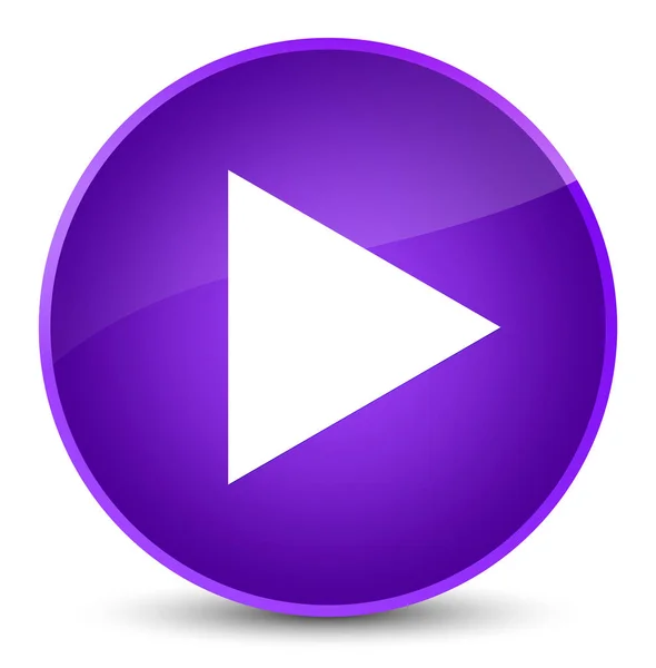 Play icon elegant purple round button