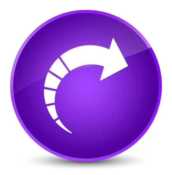 Icône flèche suivante élégant bouton rond violet — Photo